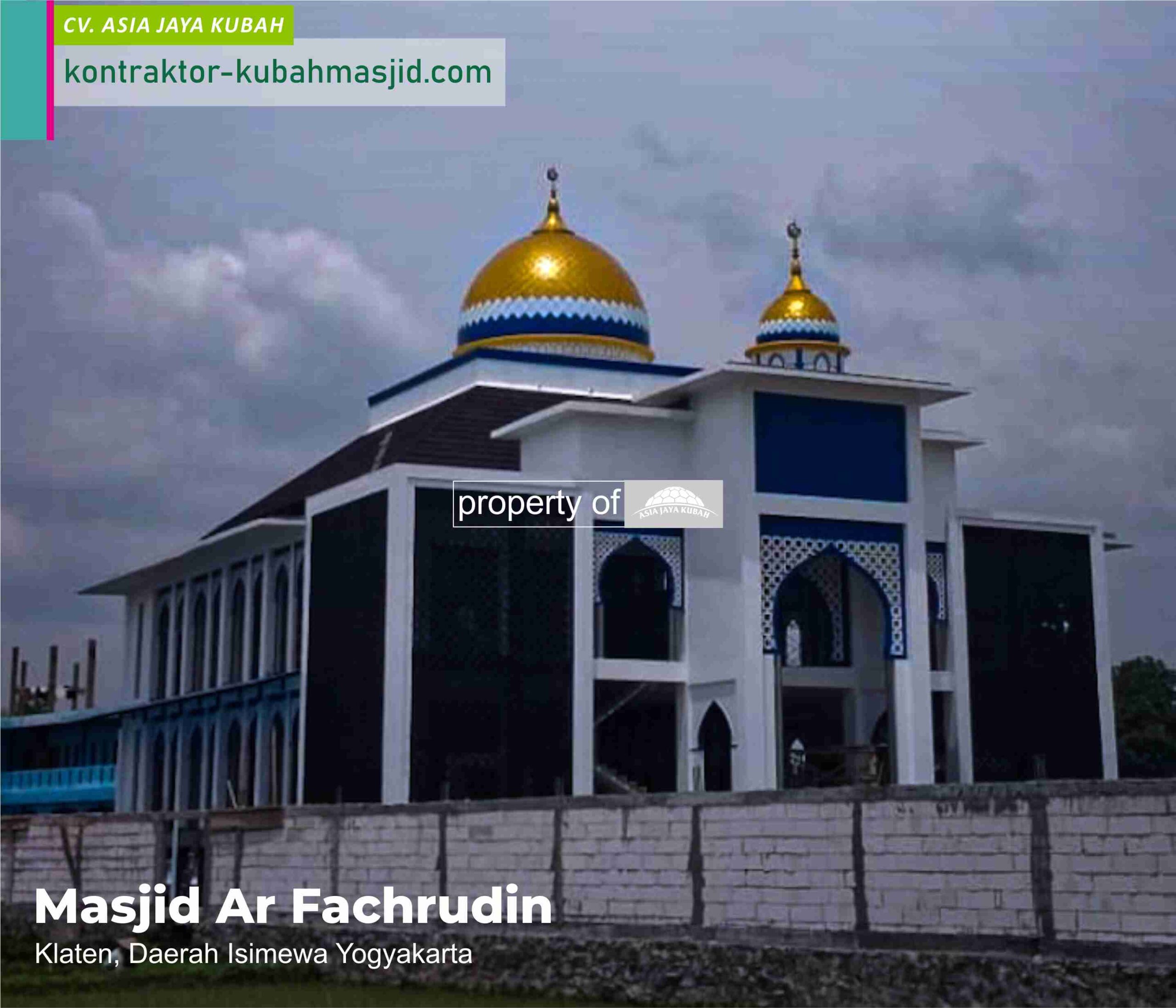 Kontraktor Kubah Masjid GRC di Tuban
